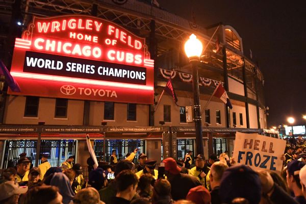 Chicago Cubs' World Series championship parade in photos - ESPN