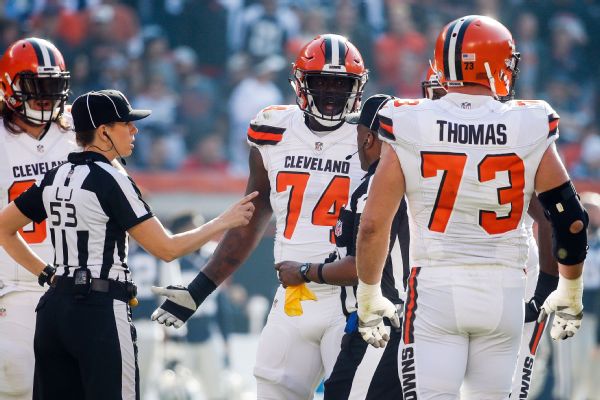 Early scuffle in Cowboys-Browns game leads to ejections of Cam Ervi.. -  ABC7 Chicago