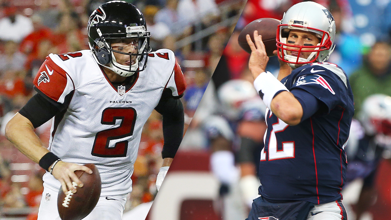 NFL - Tom Brady vs. Matt Ryan. New England Patriots vs. Atlanta Falcons  It's on. #SB51