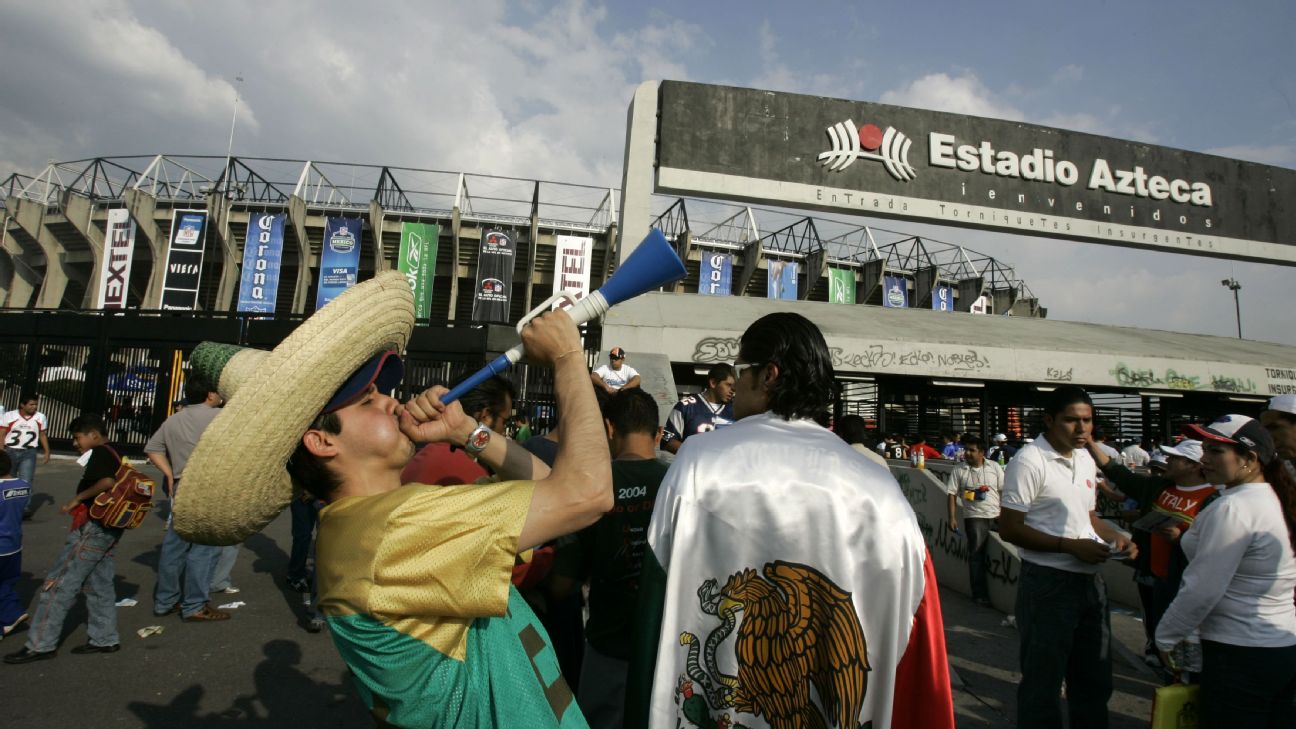 ESPN and ESPN Deportes to Present Monday Night Football from Estadio Azteca  in Mexico City