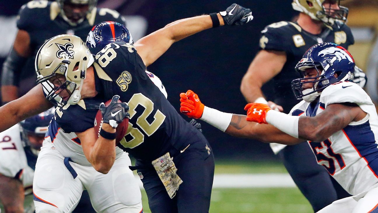 PHOTOS: Denver Broncos beat New Orleans Saints, 25-23