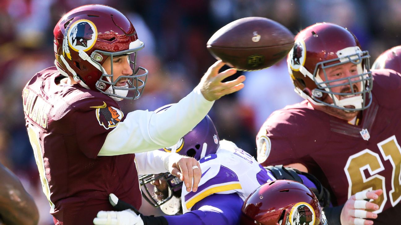 Washington Redskins quarterback Kirk Cousins has new viral postgame  celebration -- 'Oooooh-weeeee!' - ESPN