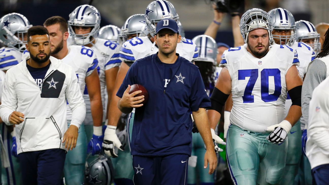 Jerry Jones, Cowboys seem satisfied with Tony Romo and QB backups - Sports  Illustrated