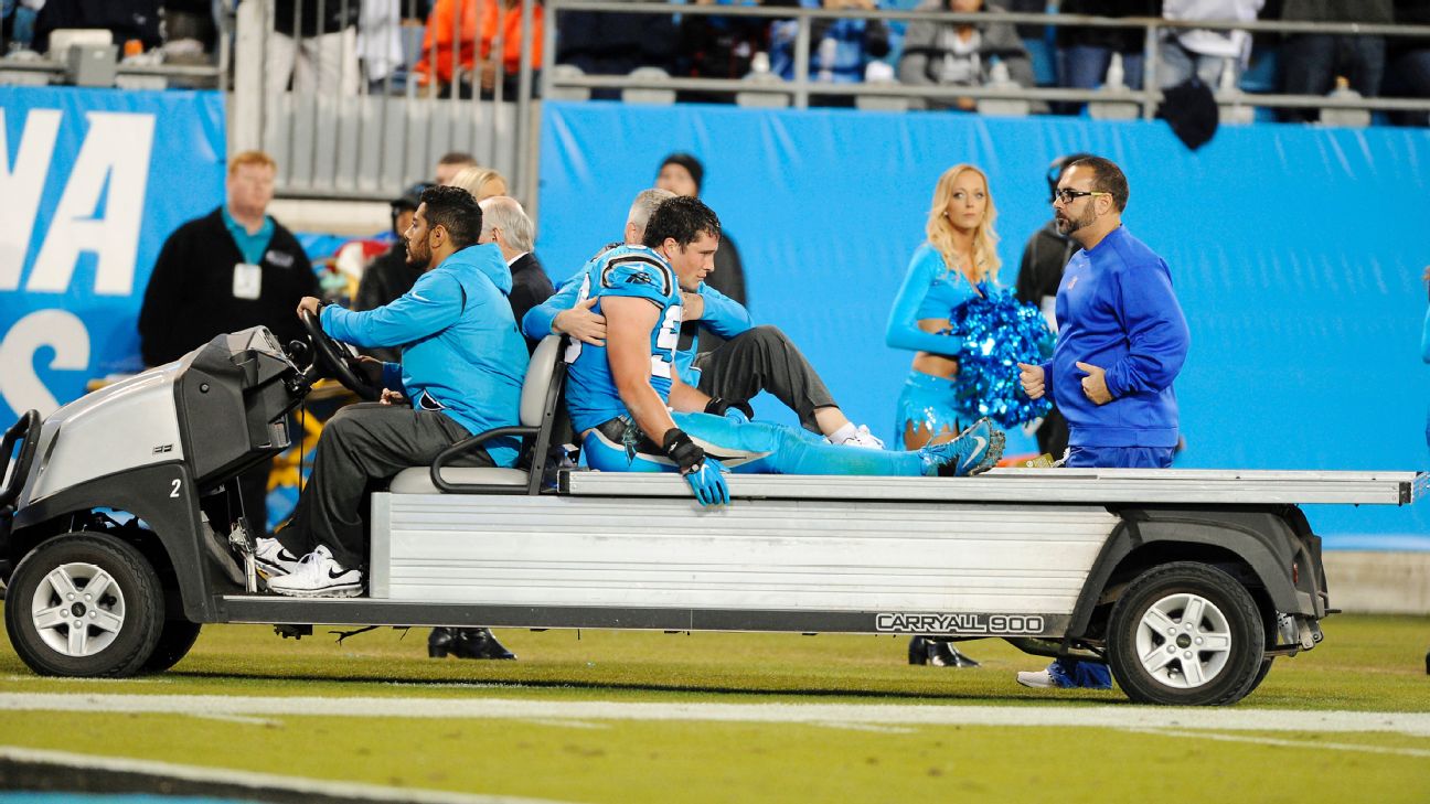 Panthers star Luke Kuechly is the new face of the NFL's concussion