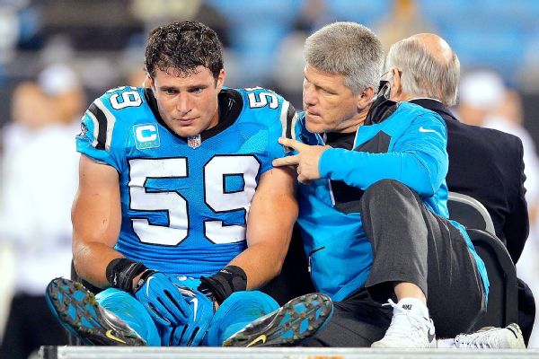 Luke Kuechly suffered second concussion in past two seasons - ABC7 Chicago