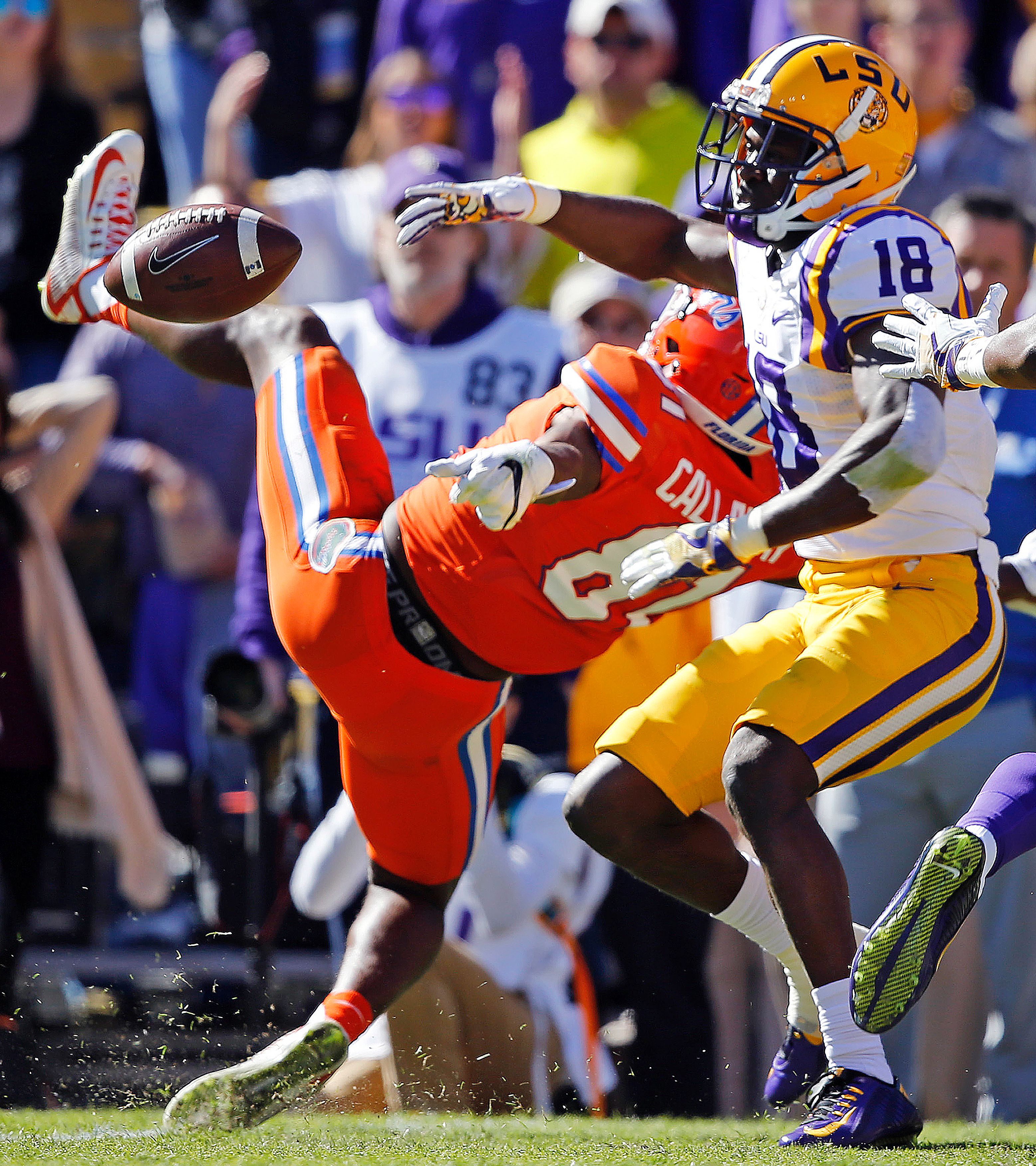 Breaking it up Photos Florida vs. LSU ESPN