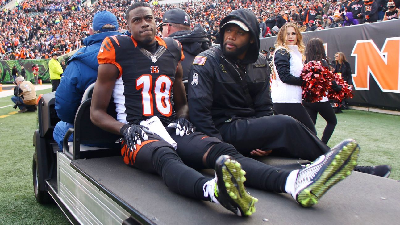 Cincinnati Bengals star WR A.J. Green to miss New Orleans Saints game