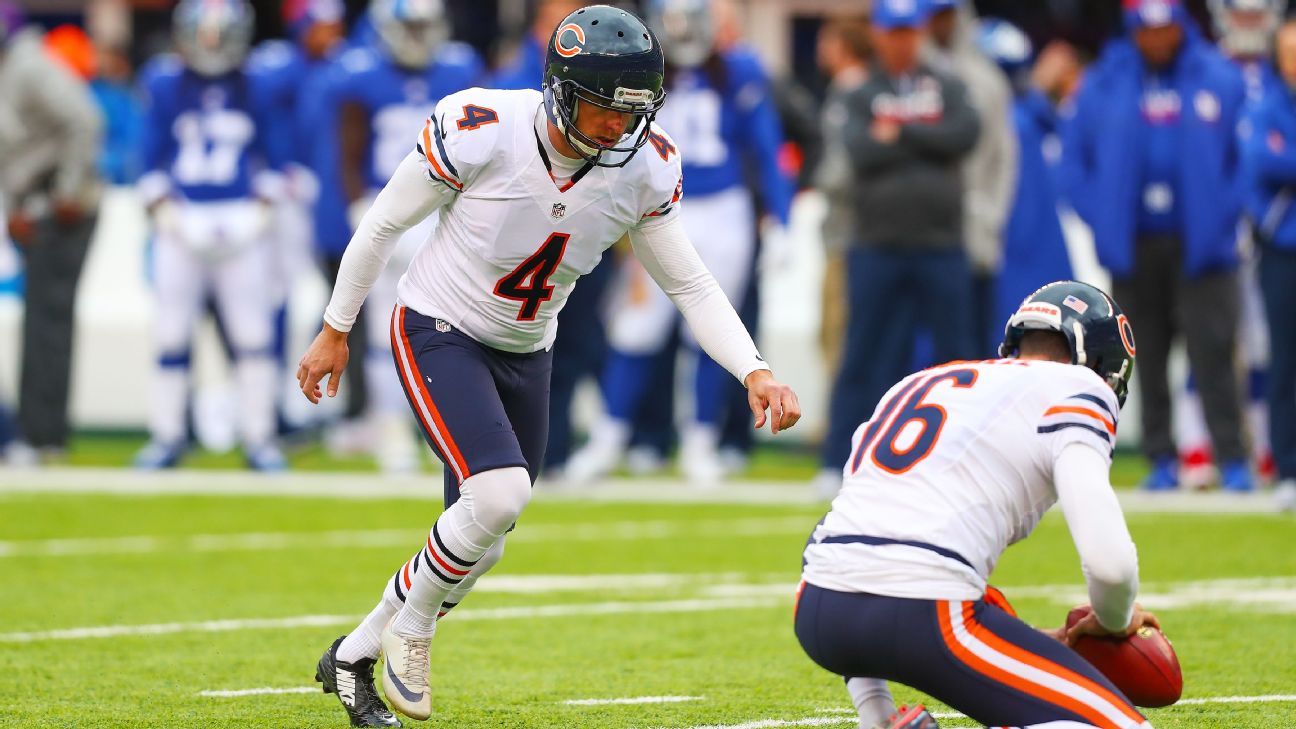 Chicago Bears Release Kicker Robbie Gould, Sign Connor Barth - Last Word on  Pro Football