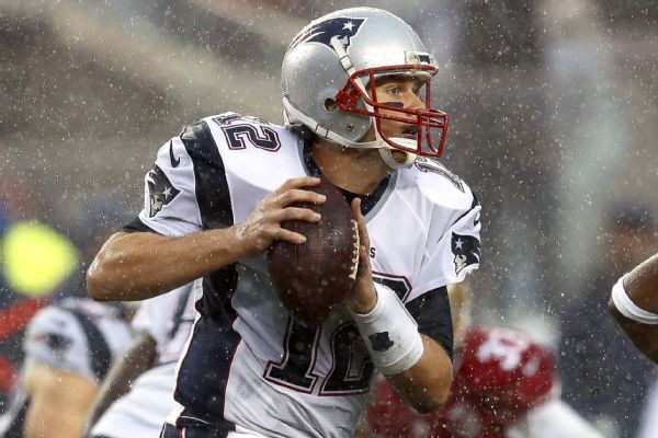 Tom Brady, Rob Gronkowski, Julian Edelman miss Wednesday practice 