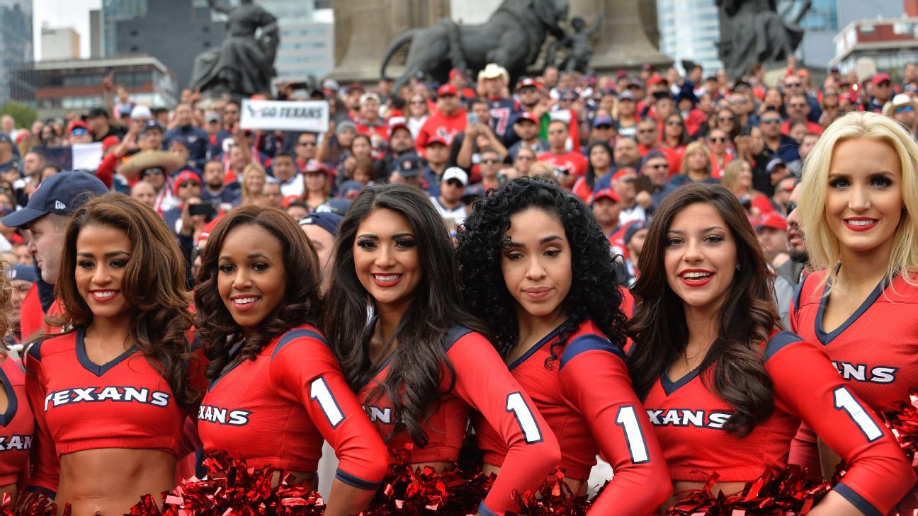 Houston Texans cheerleaders sue NFL team for discrimination - BBC News