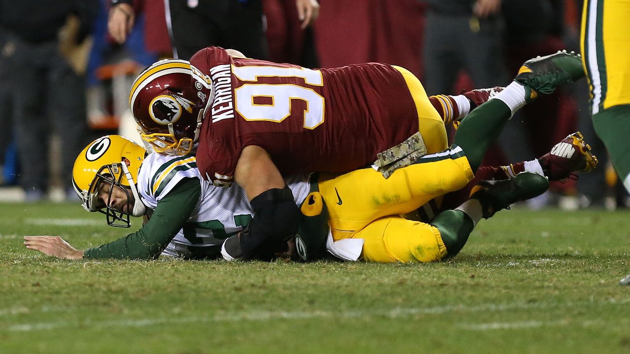 Green Bay Packers vs. Washington Redskins