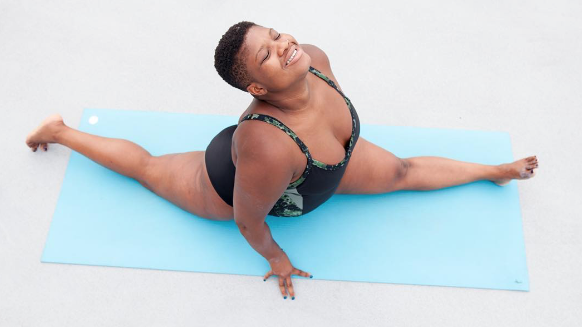 Inspiring yoga teacher Jessaymn Stanley proves that 'fat can still