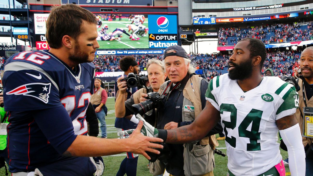 Jets view nemesis Tom Brady as a coach on the field