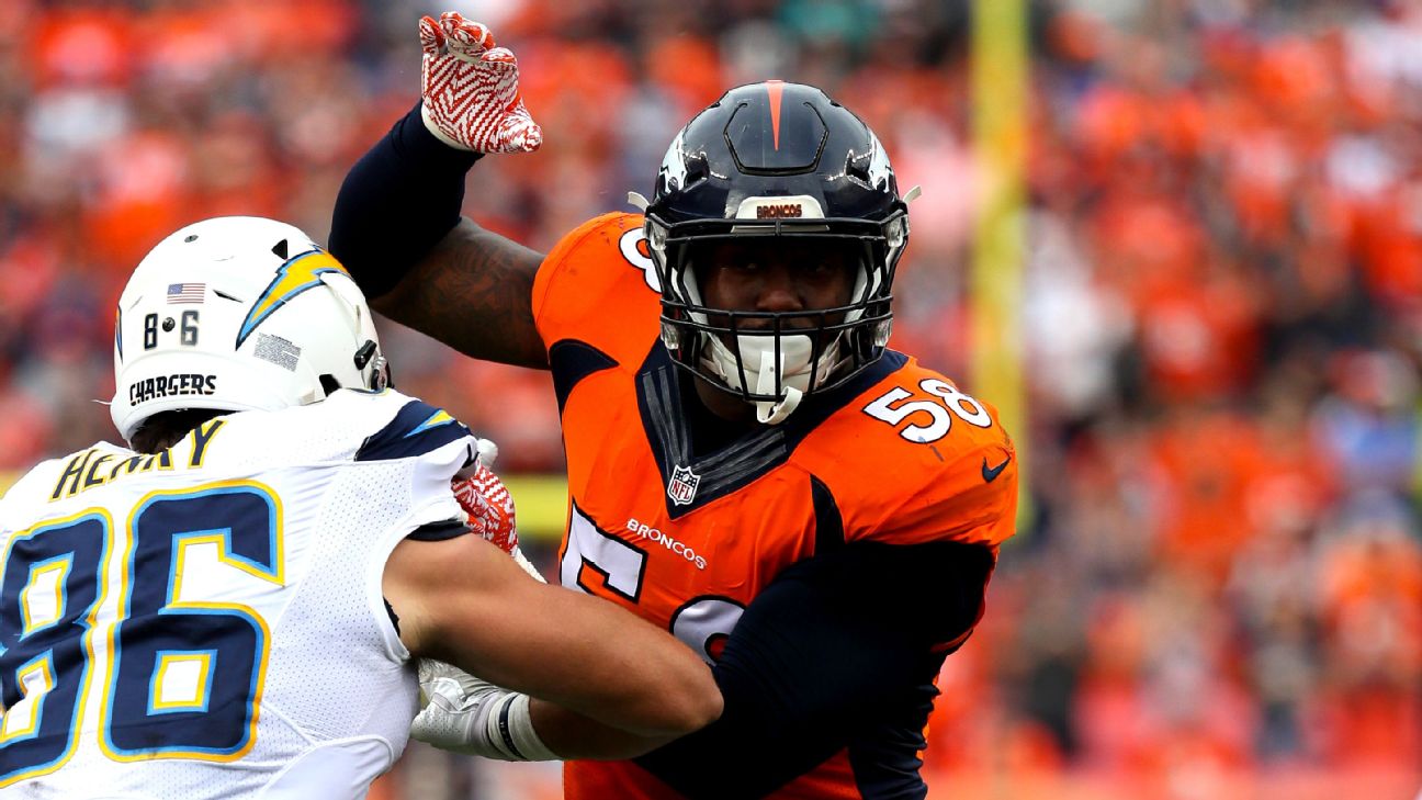 Shane Ray says he can play as well as Von Miller and DeMarcus Ware