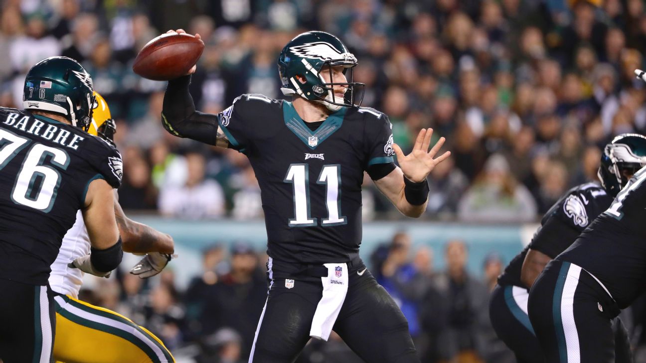 Packers 14, Eagles 3: Carson Wentz continues to struggle, while Aaron  Rodgers is nearly perfect 