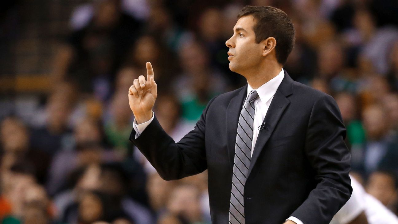 Brad Stevens led push for black stripes Boston Celtics have worn