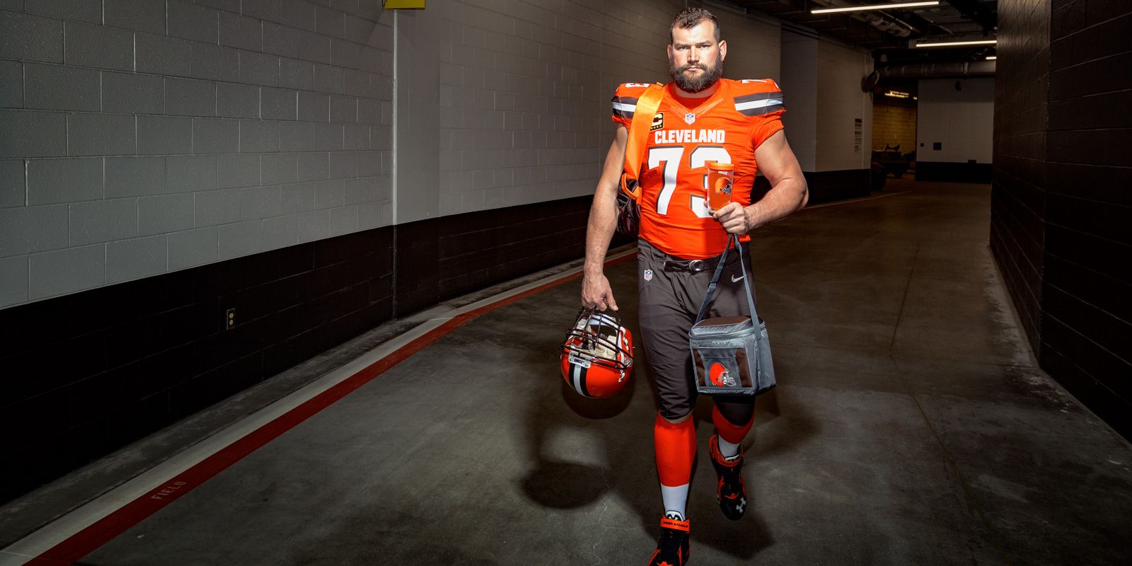 Cleveland Browns Joe Thomas' 9,684 straight shifts in the Factory of Sadness