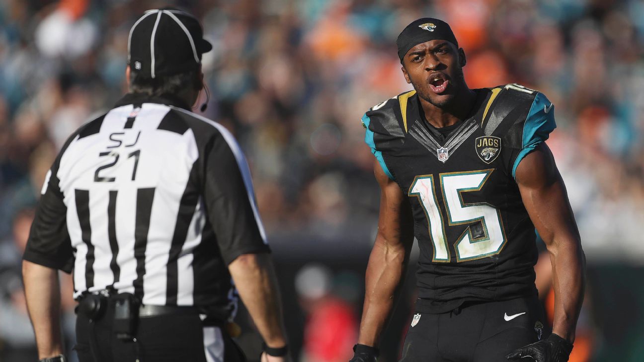 SEE IT: Jaguars WR Allen Robinson caught yelling about Blake