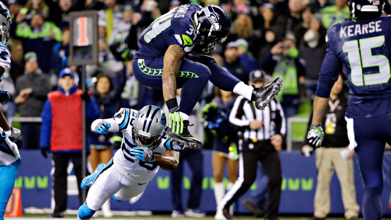 Thomas Rawls Touchdown Seattle Seahawks Running Back Official