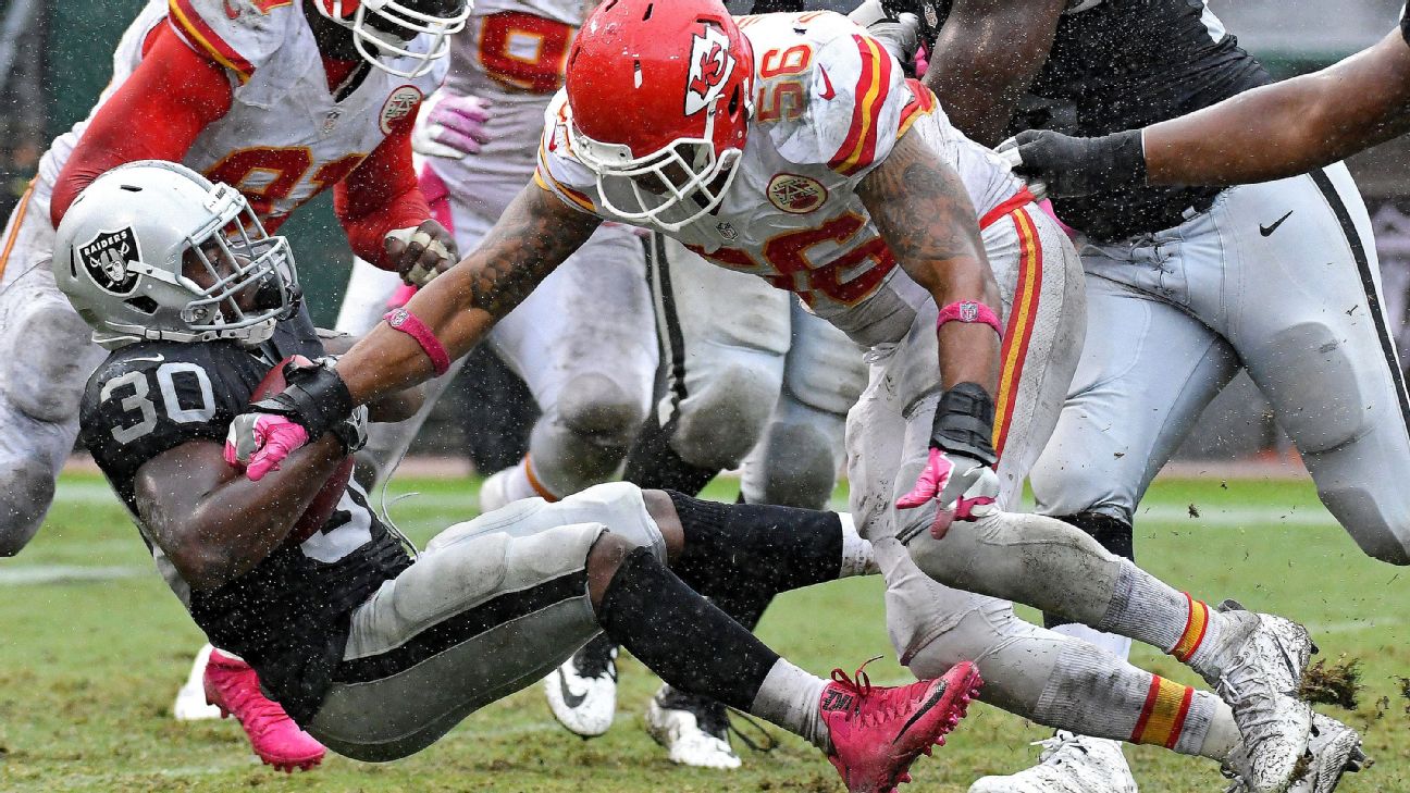 A History Of The Raiders And Chiefs Rivalry Through The Years