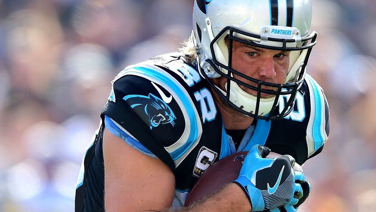 Greg Olsen Panthers' nominee for Walter Payton Man of the Year Award