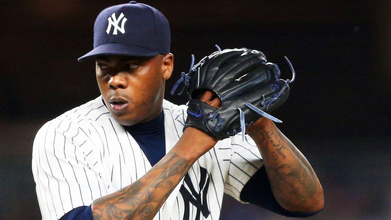 Reliever Aroldis Chapman gives Chicago Cubs fans a moral dilemma.