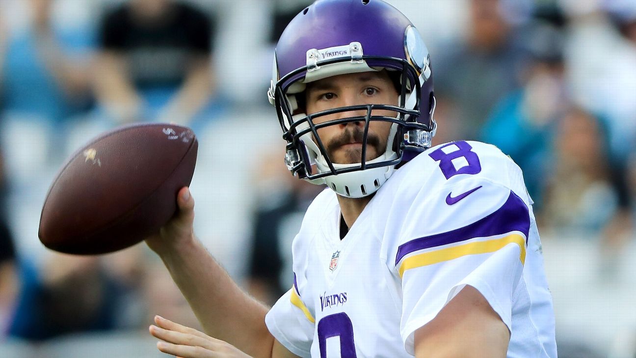 Sam Bradford sets record for highest completion percentage in a season 