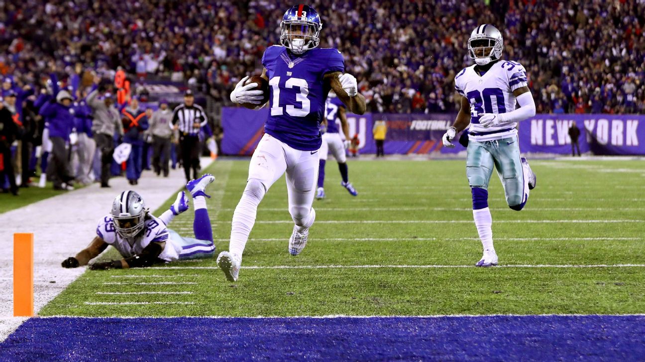 Odell Beckham Jr. is saving the New York Giants' season - ESPN - New York  Giants Blog- ESPN