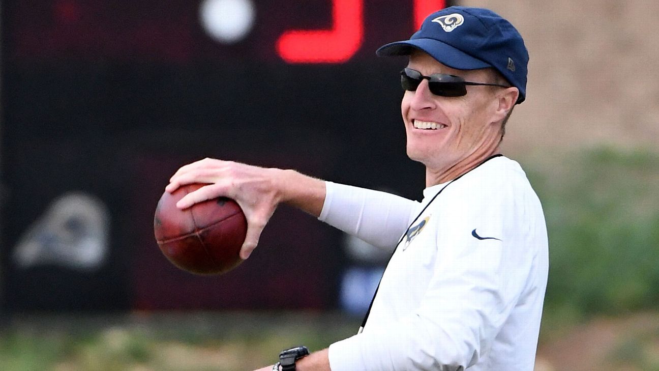 Rams interim coach John Fassel 'tripped out' by 100 cameras, attention