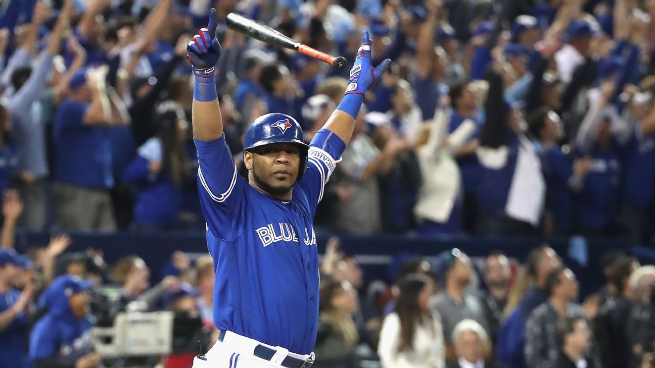 Toronto Blue Jays' quest to replace departed Edwin Encarnacion