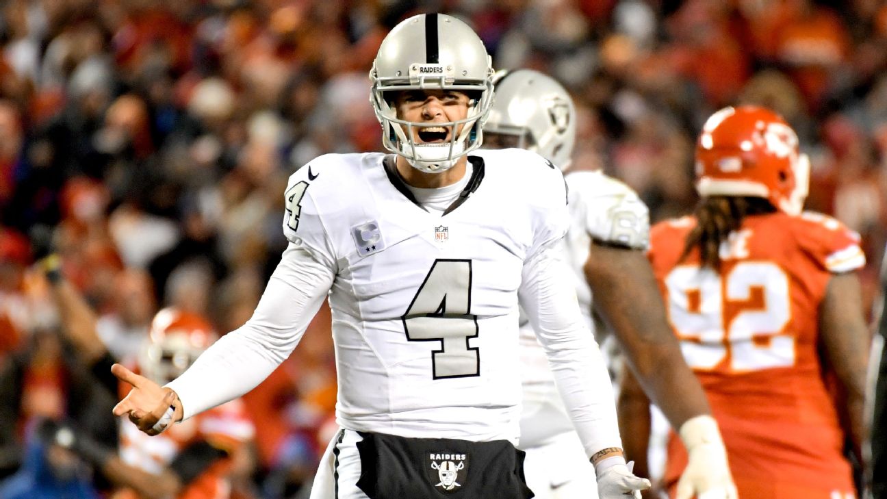 Derek Carr, Khalil Mack have Raiders poised for playoff push – The Denver  Post