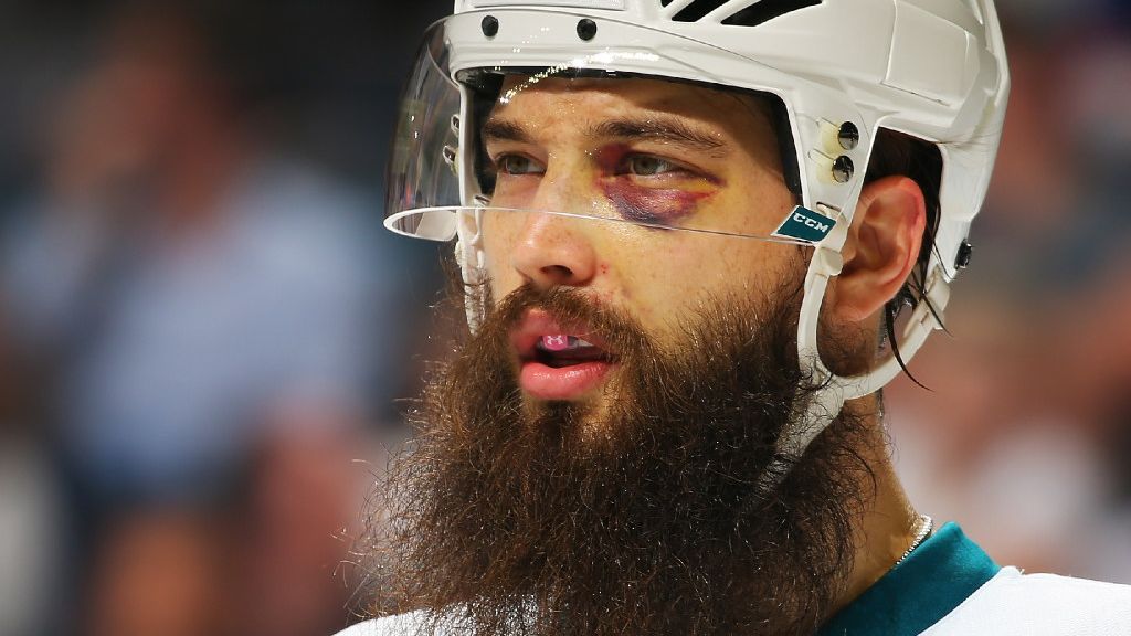Hockey Feed - An 18 year old Brent Burns in his rookie