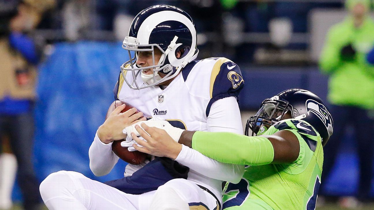 Jared Goff explains why he put tape over his helmet's earholes 