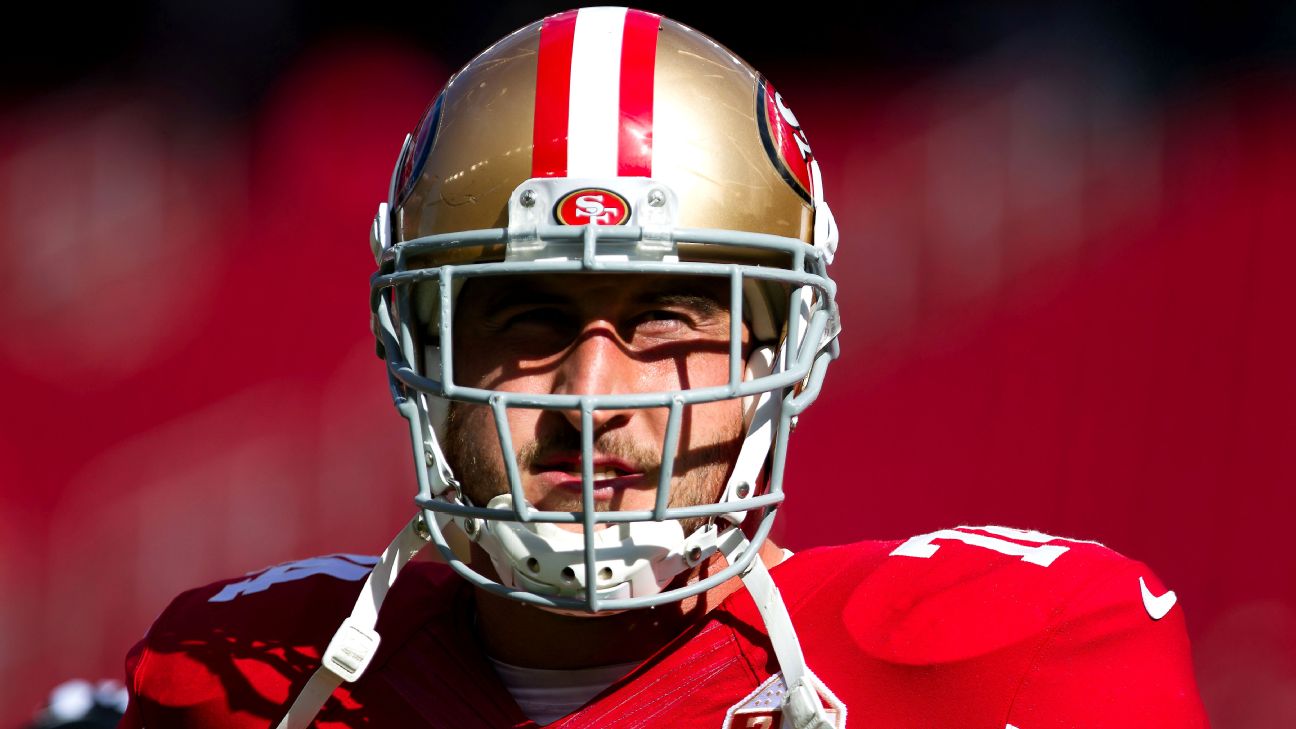 Retired 49ers lineman Joe Staley hailed by Willis, ex-teammates