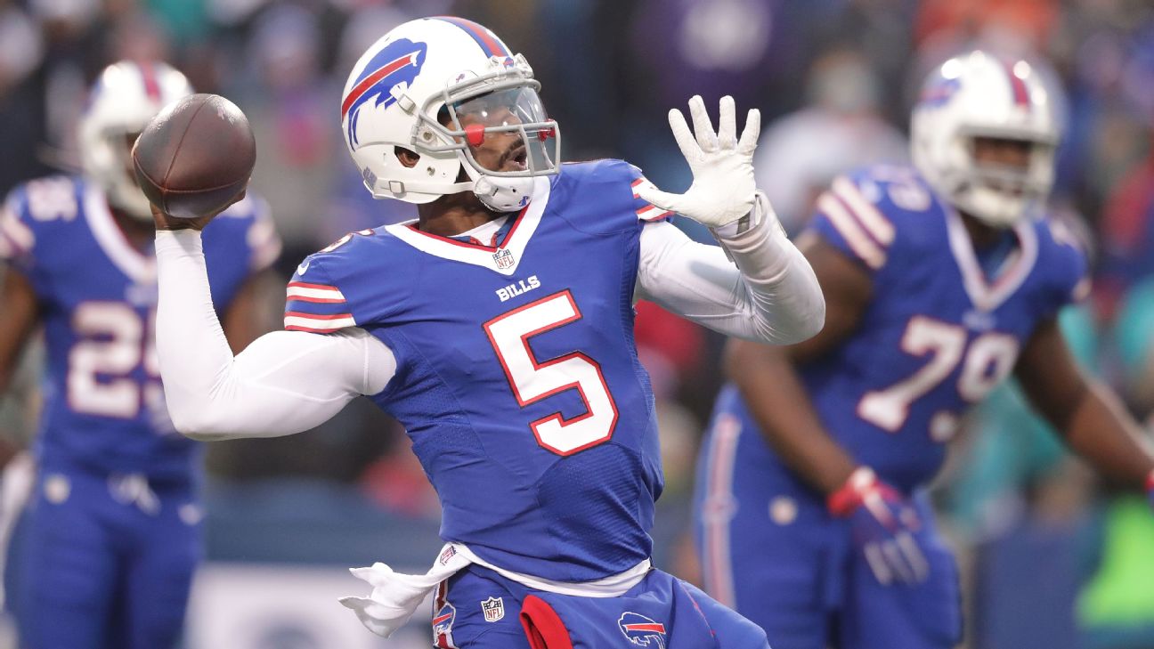 Buffalo Bills likely to start EJ Manuel in place of Tyrod Taylor - Los  Angeles Times