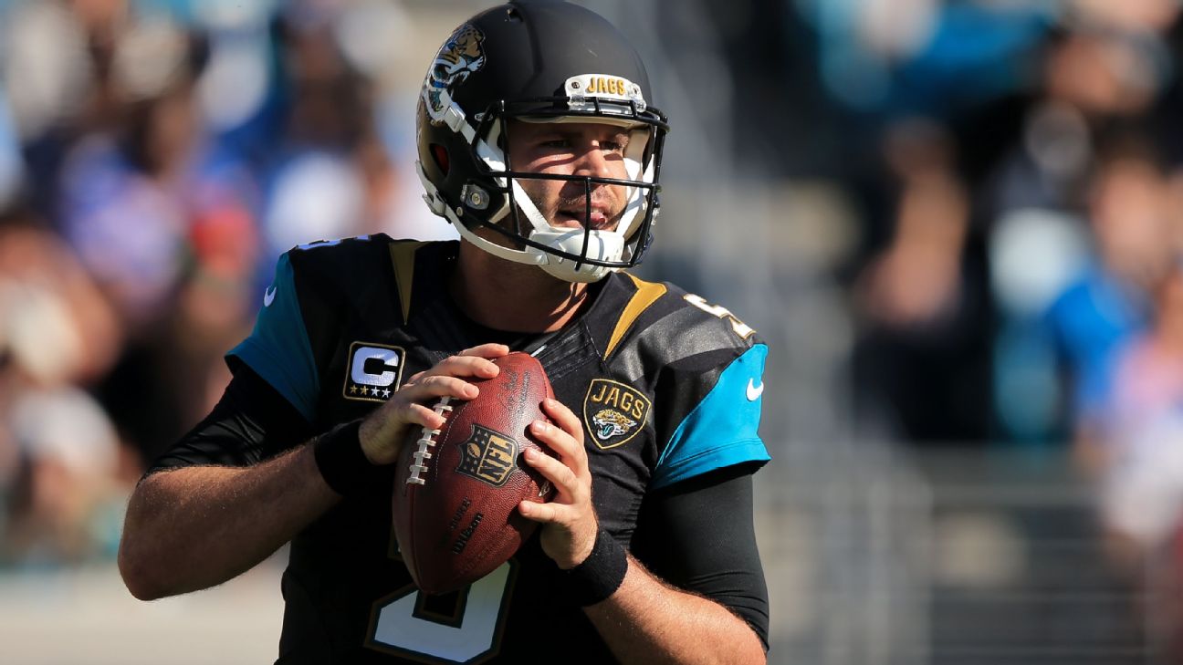 He's somebody that everybody in the building will want to play for': Former  Jaguars QB Blake Bortles expects new HC Nathaniel Hackett to find success  with Broncos