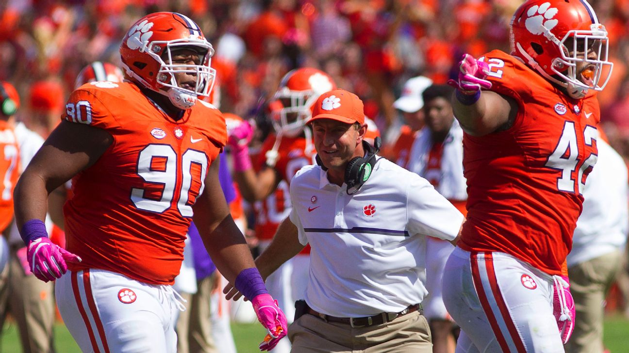 42 Christian Wilkins.  Christian wilkins, Clemson football, School spirit