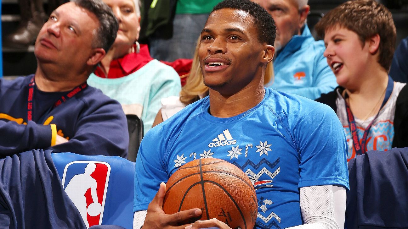 Russell Westbrook wore a kilt to the Thunder's first game