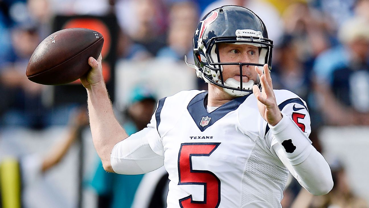 Weeden on Jones: 'He'll be watching (playoffs) on his couch'