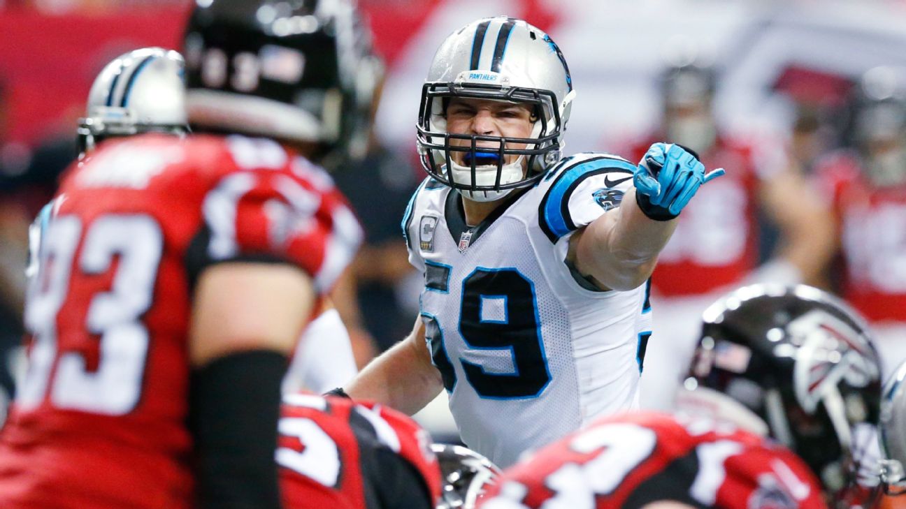 Falcons can clinch NFC South on Panthers' home field on Saturday