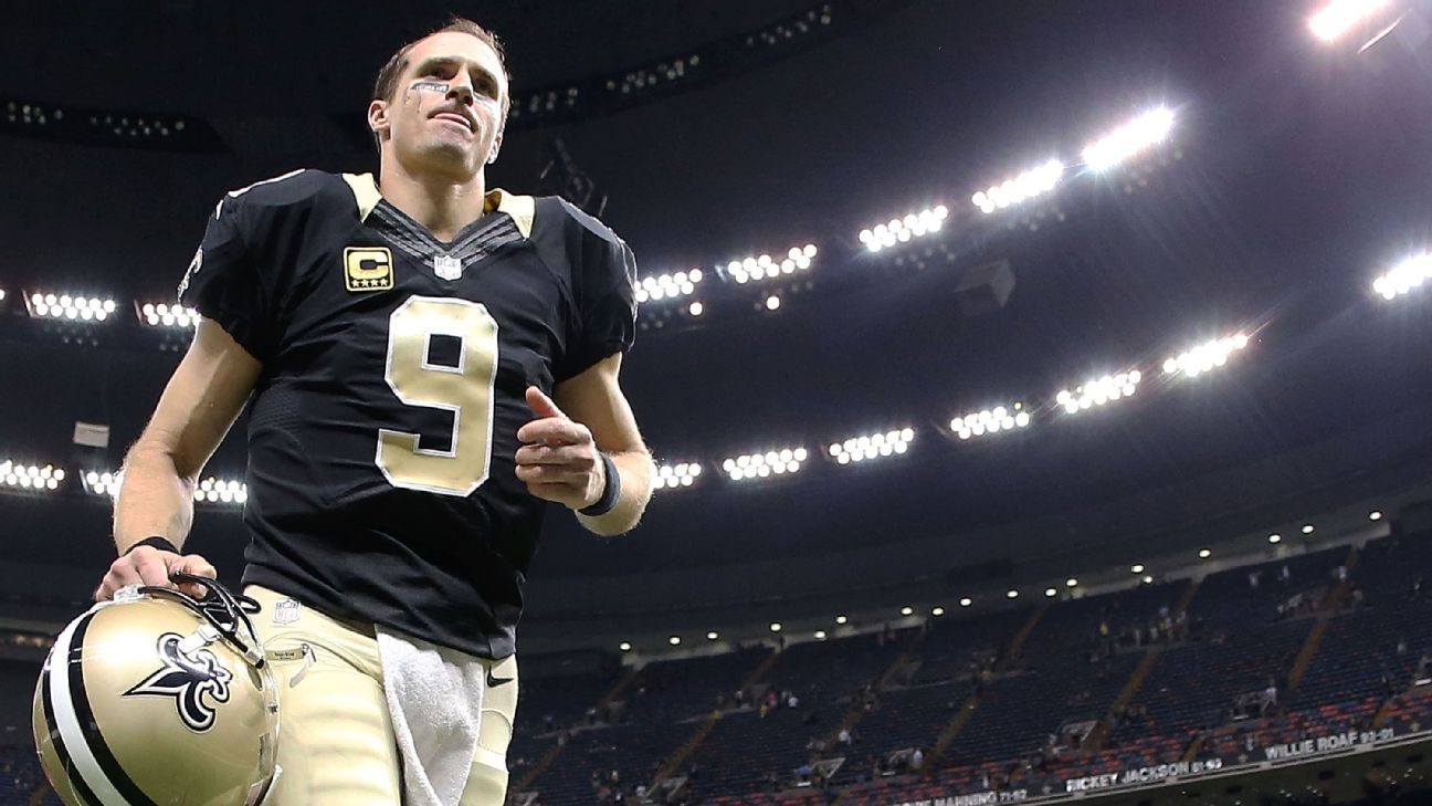 Drew Brees throws two touchdown passes as Saints beat Bears in overtime -  NBC Sports