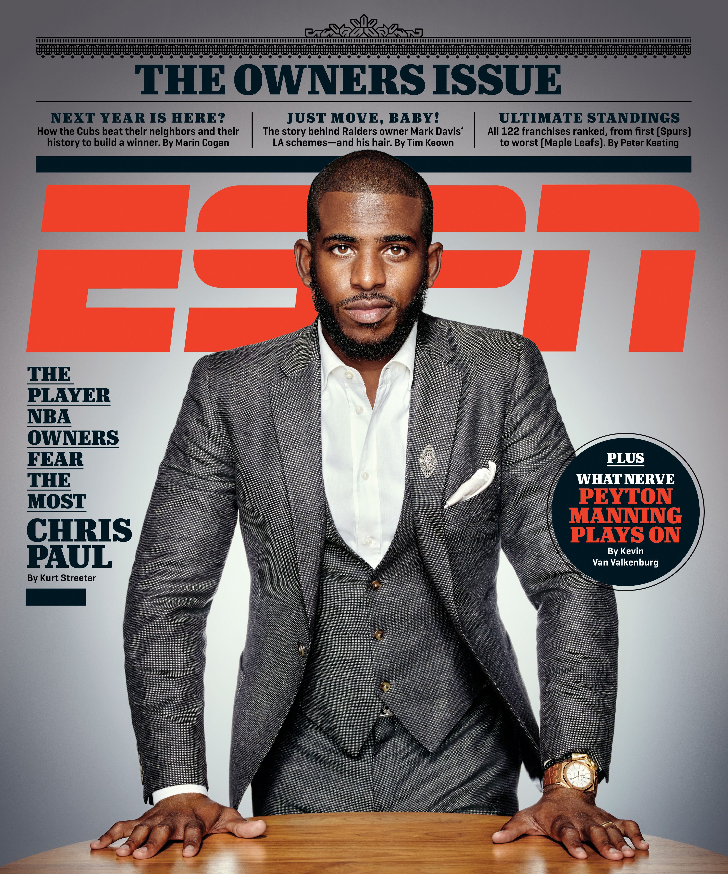 In celebration of its 15th anniversary, ESPN The Magazine