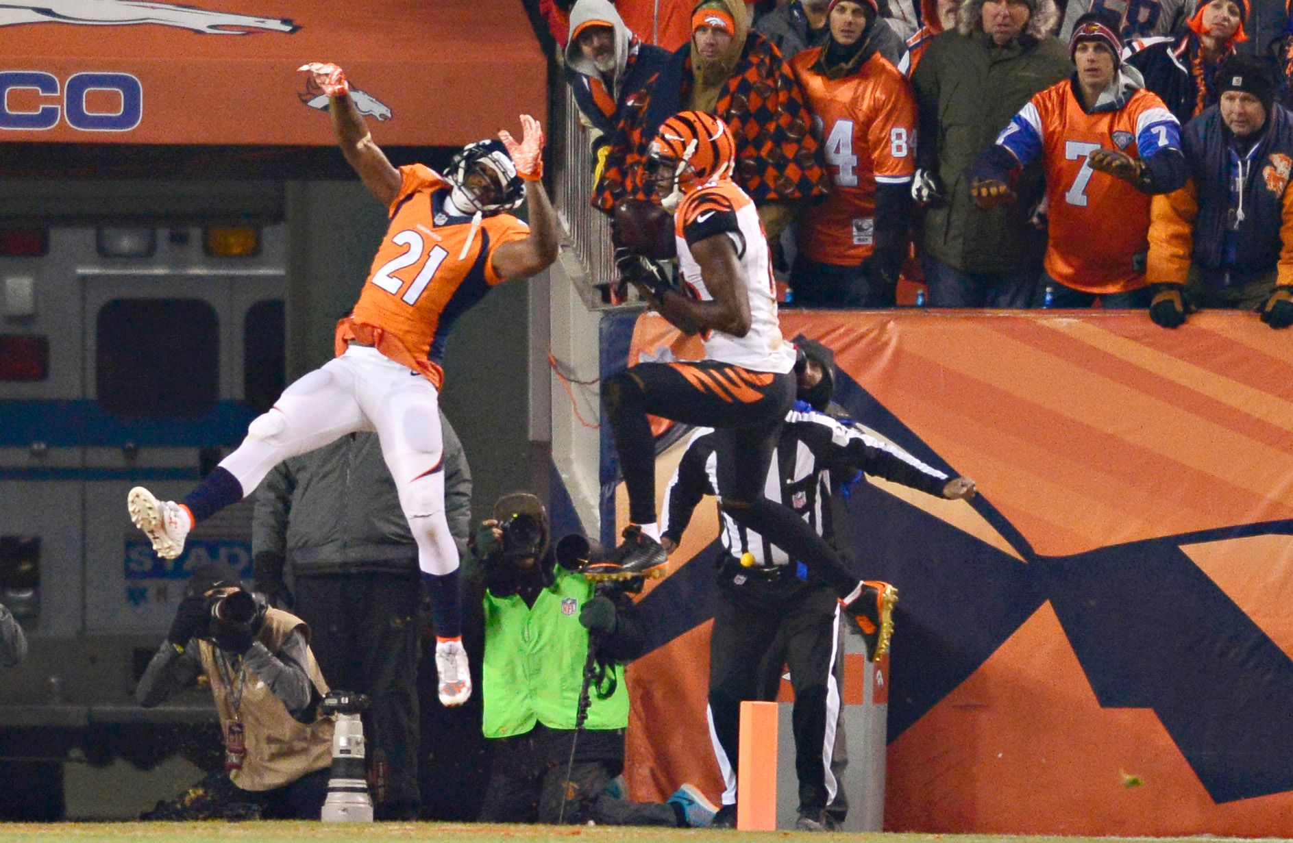 A.J. Green Photos Bengals vs. Broncos ESPN