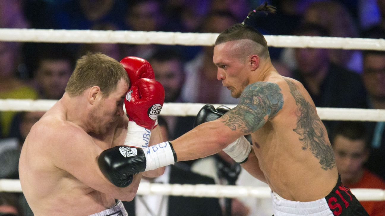 Oleksandr Usyk to make defense against Thabiso 'The Rock' Mchunu - ESPN