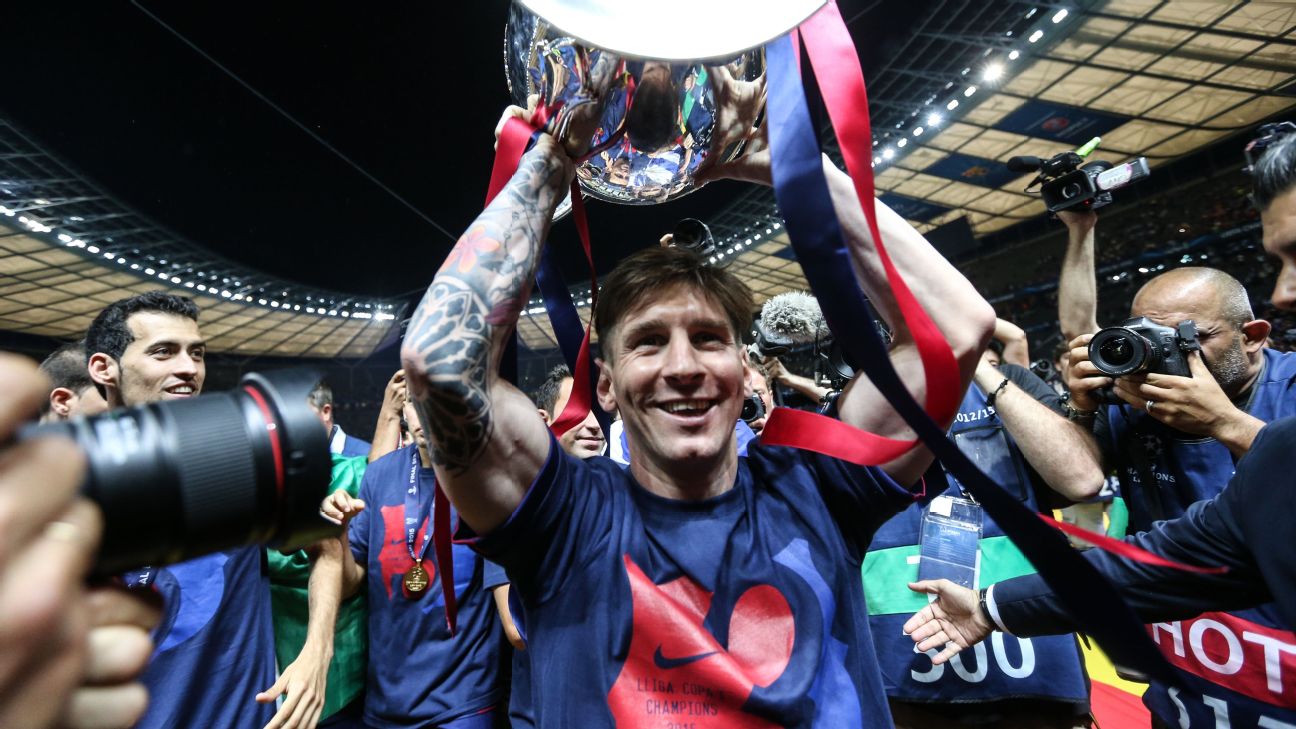 ESPN FC on X: Major honours before Messi: Barcelona 57-71 Real