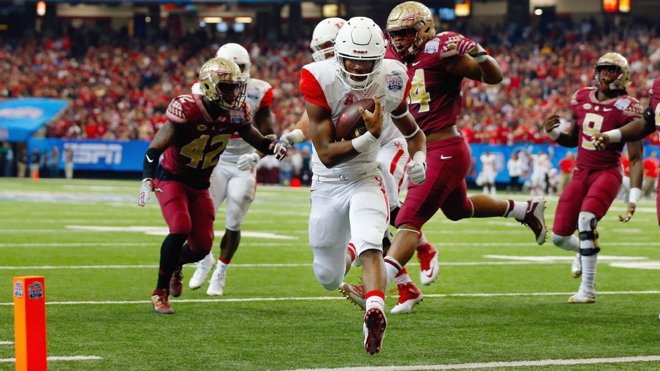 Chick-Fil-A Peach Bowl Game Jersey Patch Houston Vs Florida State 2015