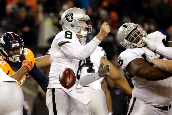 Raiders' Connor Cook to make first career start Saturday vs