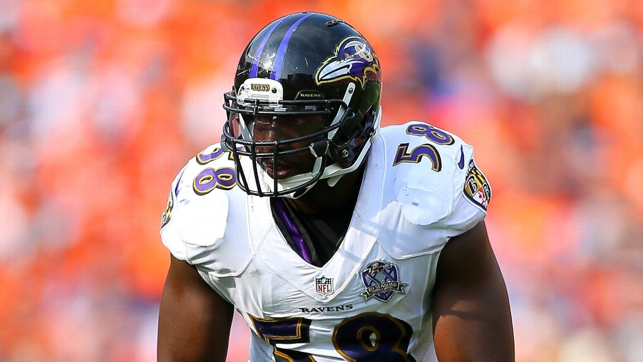 Baltimore Ravens cut Elvis Dumervil 