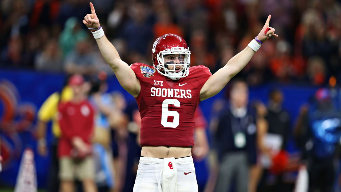 sooners mayfield jersey