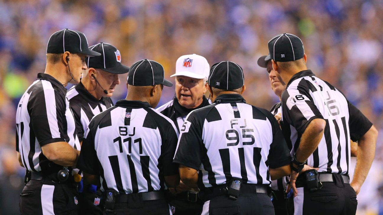 Meet the NFL official with a very different day job that helps him keep  football players in check